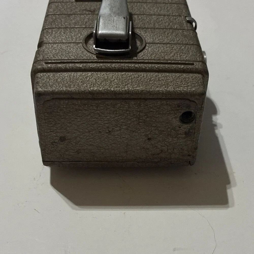 Vintage Bell & Howell Two-Twenty 8mm Movie Camera 10mm Lens Working Tested